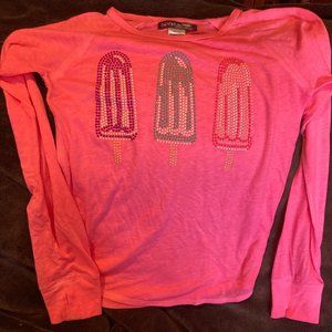 Girls Ice Cream Sparkles Shirt